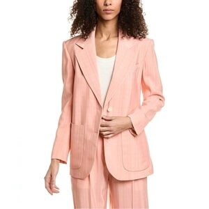 NWT Sandro Pink Blazer Jacket